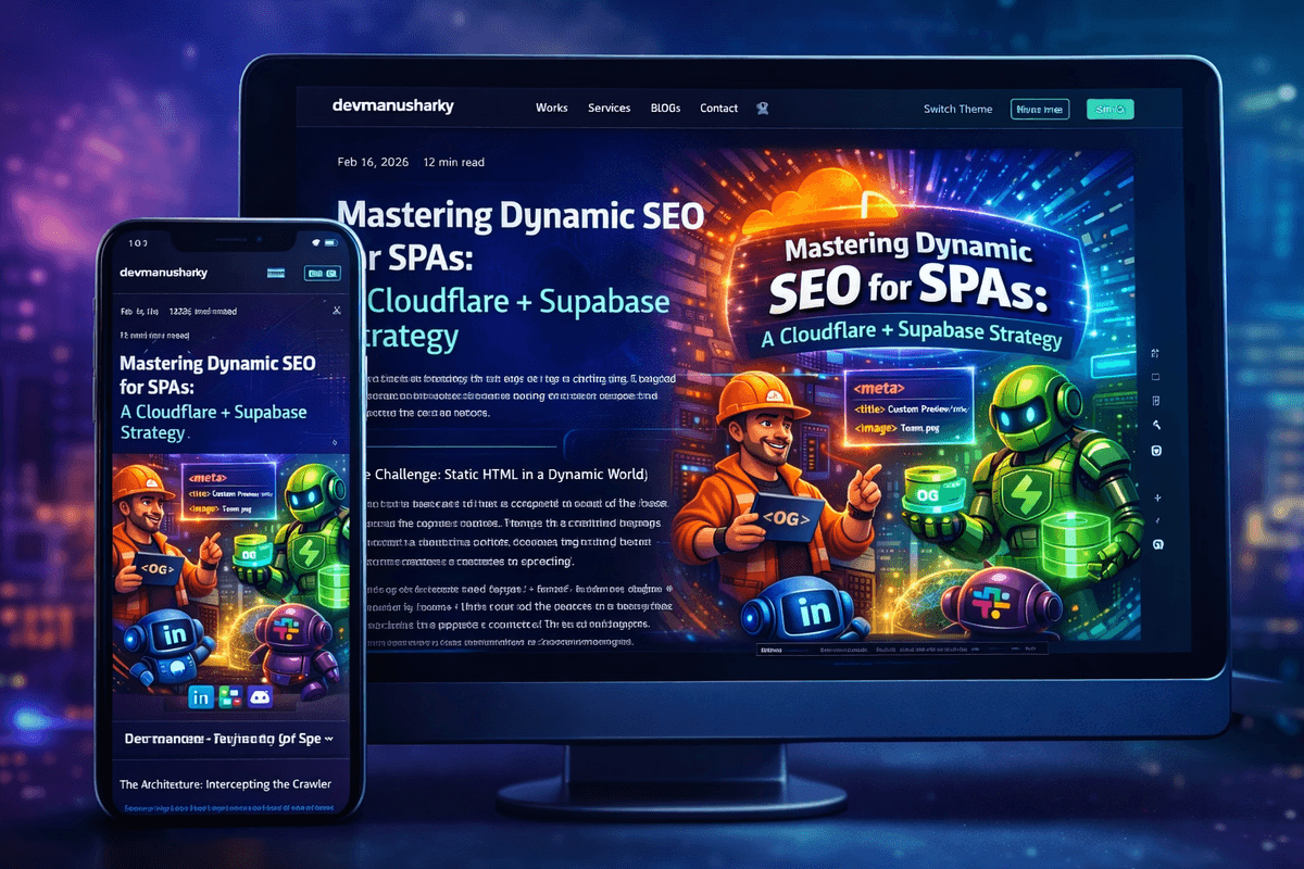 Mastering Dynamic SEO: Cloudflare + Supabase Strategy