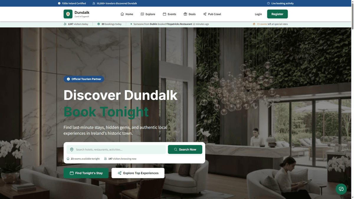 Dundalk: AI-First Smart Tourism