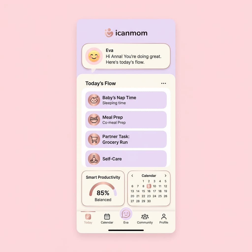 icanmom: AI Postnatal Life-Planner