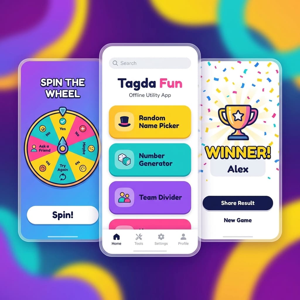 Tagda Fun: Offline Utility Suite