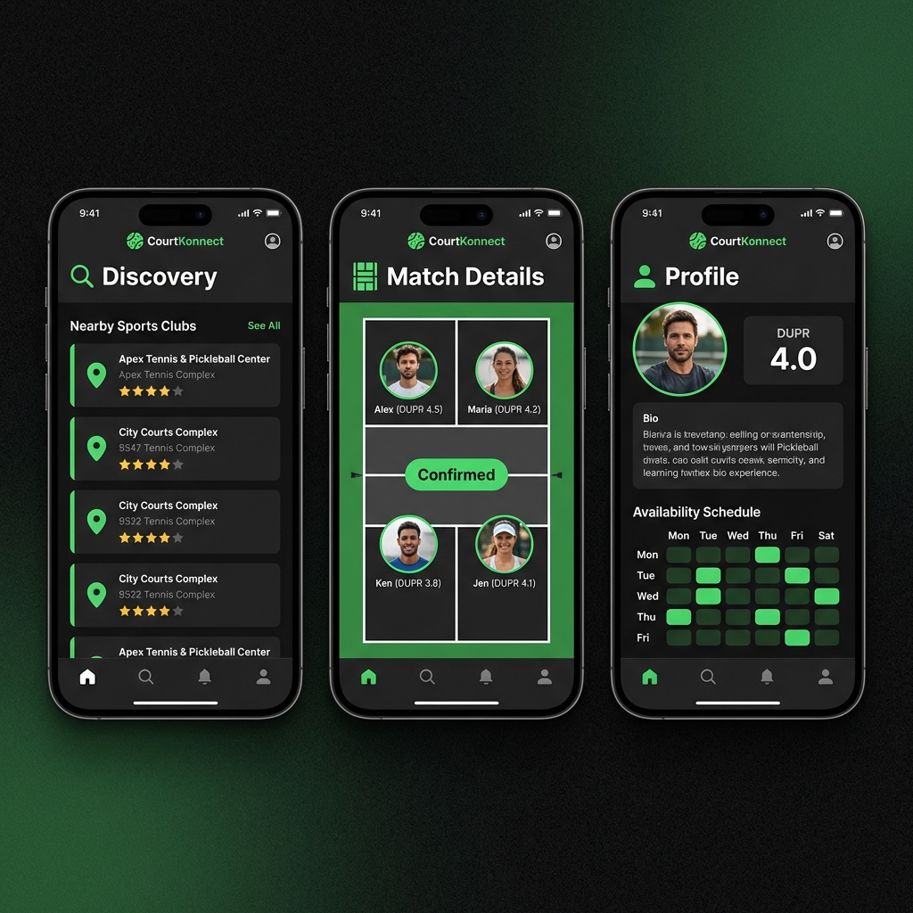 CourtKonnect: AI Sports Matchmaking