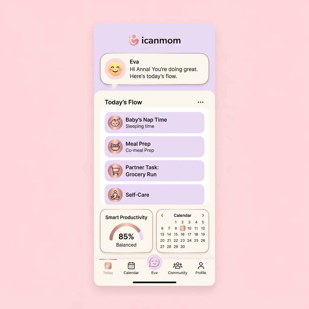 icanmom: AI Postnatal Life-Planner
